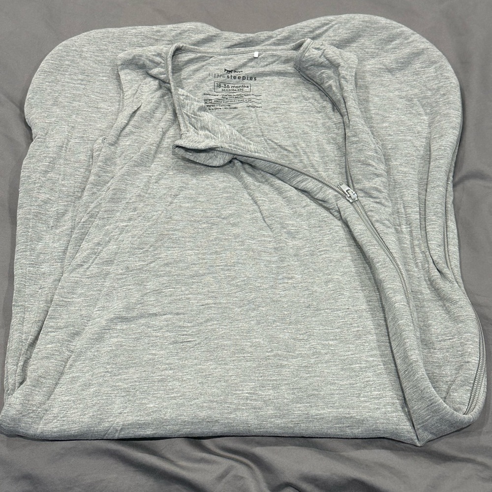Little Sleepies Heather Gray Sleepy Bag